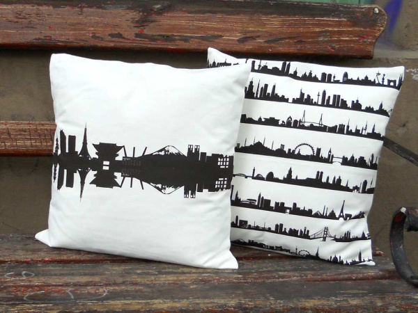Pillow-with-skylines