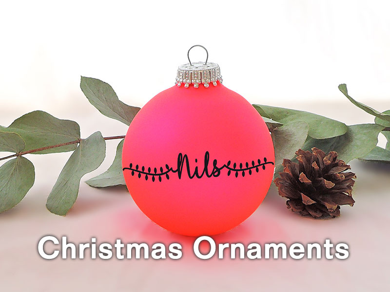 christmas ornaments for friends family & city lovers