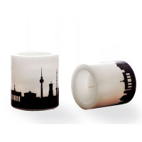 Berlin Candle with Skyline
