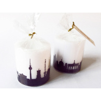 Berlin Candle with Skyline