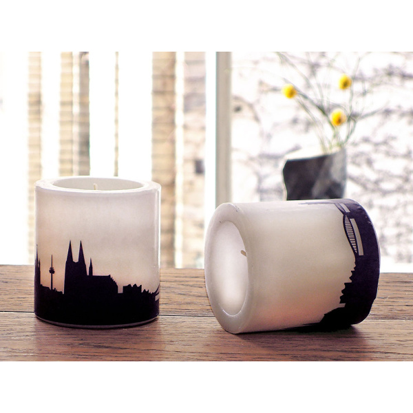 Cologne Candle with Skyline