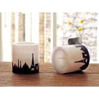 Paris Candle with Skyline