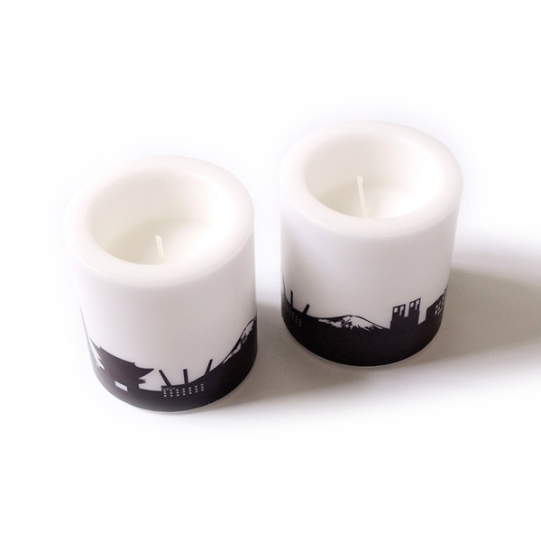 Tokyo Candle with Skyline