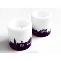 Amsterdam Candle with Skyline