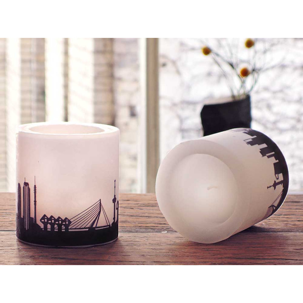 Rotterdam Candle with Skyline