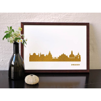 Dresden Art print. gold | A3