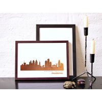 Philadelphia Skyline Kunstdruck