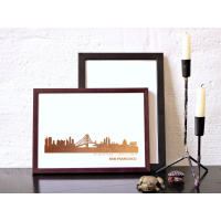 San Francisco Skyline Kunstdruck