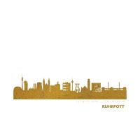 Ruhrpott Art print. gold | A3