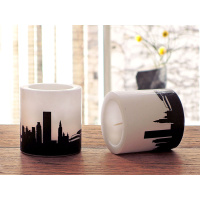 New York Candle with Skyline