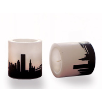 New York Candle with Skyline