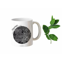 Gift mug Houston HTX map