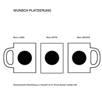 VIENNA Map Mug. Black