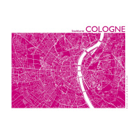 Cologne City Poster