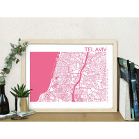 Tel Aviv Stadtkarte