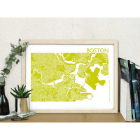Boston Stadtkarte