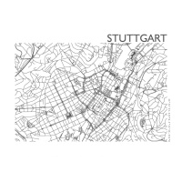 Stuttgart City Poster