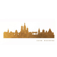 Sankt Petersburg Kunstdruck. gold | A4