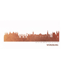 Würzburg Skyline Kunstdruck
