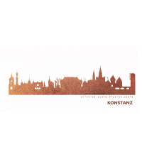 Konstanz Skyline Kunstdruck