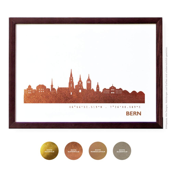Bern Skyline Kunstdruck