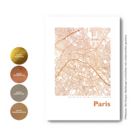 Paris map square