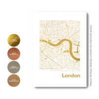 London 2 Karte Eckig
