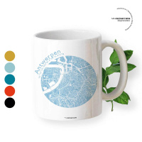 Gift Mug Antwerpen Map
