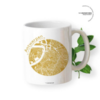 Gift Mug Antwerpen Map