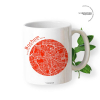 Gift mug Bochum map