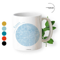Gift mug Essen map