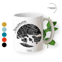 Stockholm Tasse Stadtplan