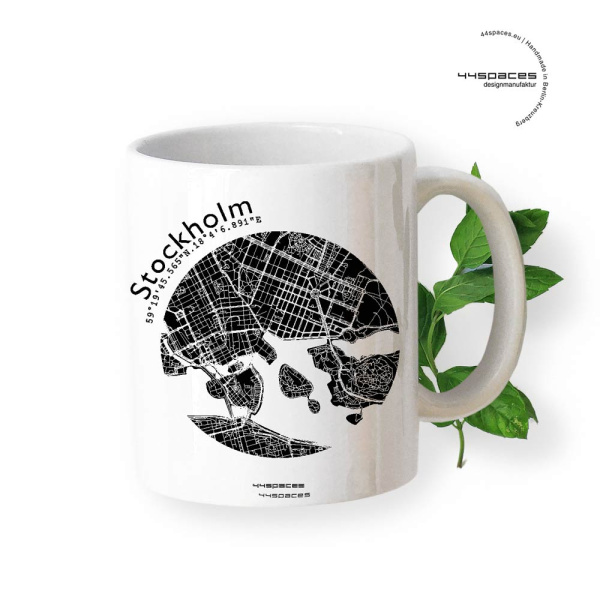 STOCKHOLM Mug. Black