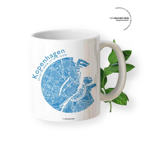 COPENHAGEN Mug. Petrol