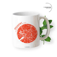 Gift mug Münster map