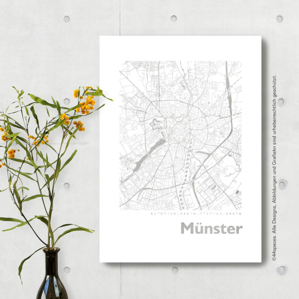 Münster map square