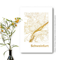 Schweinfurt map square
