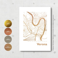 Verona map square