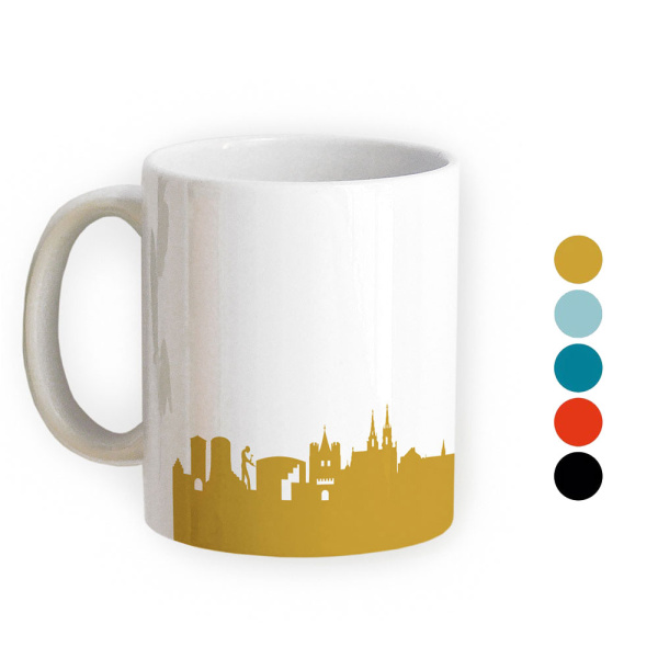 Gift Mug Basel Skyline