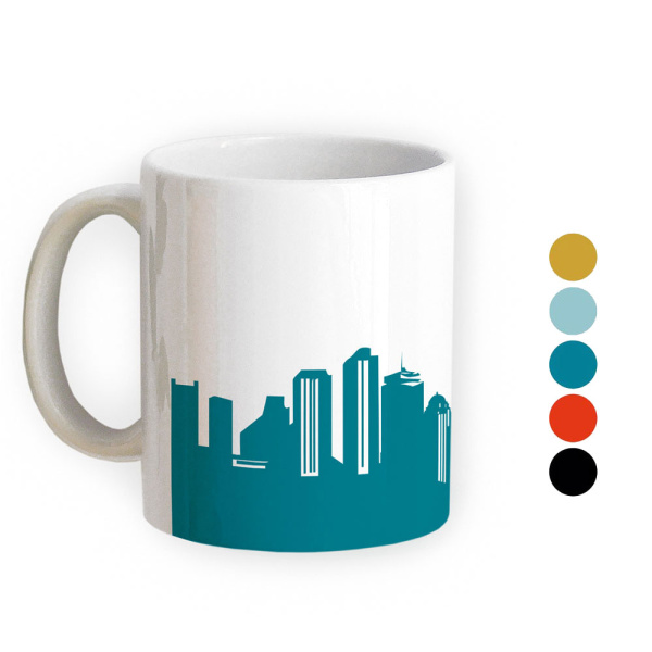 Gift Mug Boston Skyline