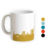 Gift Mug Leipzig Skyline