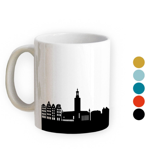 Gift Mug Stockholm Skyline