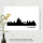 St Petersburg Skyline Bild s/w