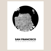 San Francisco Map Black & White