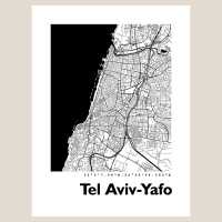 Tel Aviv Stadtkarte Eckig & Rund