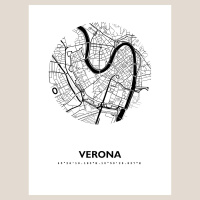 Verona Stadtkarte Eckig & Rund