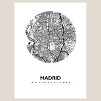 Madrid Stadtkarte Eckig & Rund