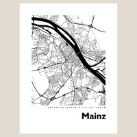 Mainz Stadtkarte Eckig & Rund