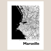 Marseille Stadtkarte Eckig & Rund