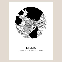 Tallin Stadtkarte Eckig & Rund